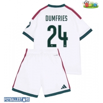 Real Madrid Denzel Dumfries #24 Hjemmedraktsett Barn 2026-27 Kortermet (+ Korte bukser)